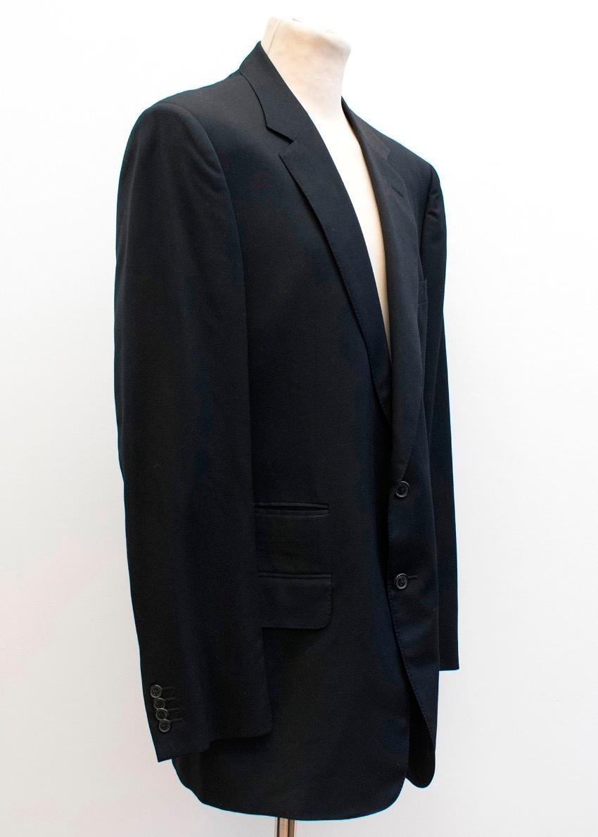 Gucci Black Wool Suit  In Good Condition In London, GB