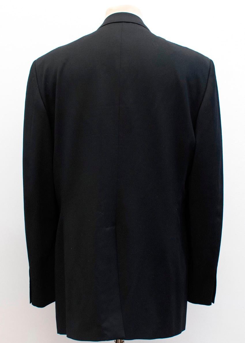 Men's Gucci Black Wool Suit 