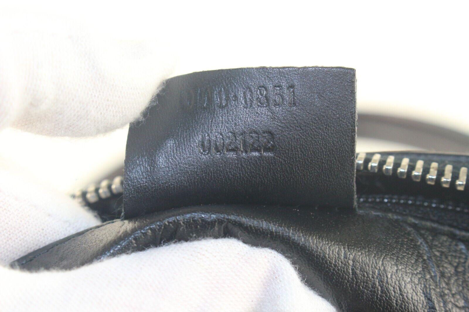 Gucci Black x White Monogram GG Boston Bag Joy Shoulder 4GK925K For Sale 2