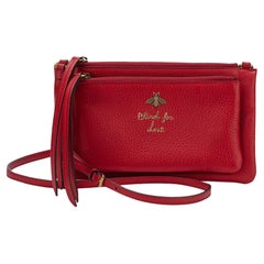 Vintage Gucci Red Flora Convertible Clutch Bag – Recess