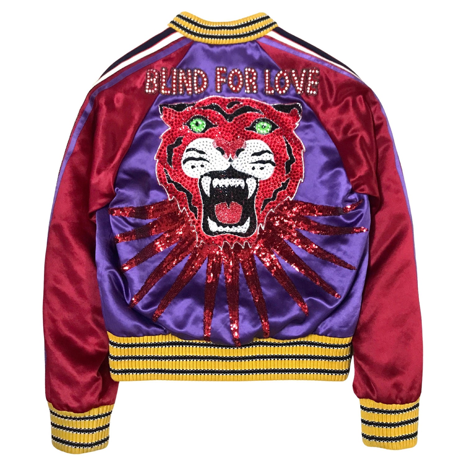 Spreek luid naaien PapoeaNieuwGuinea Gucci Tiger Jacket - 12 For Sale on 1stDibs | gucci jacket tiger, gucci  tiger bomber jacket, gucci tiger leather jacket