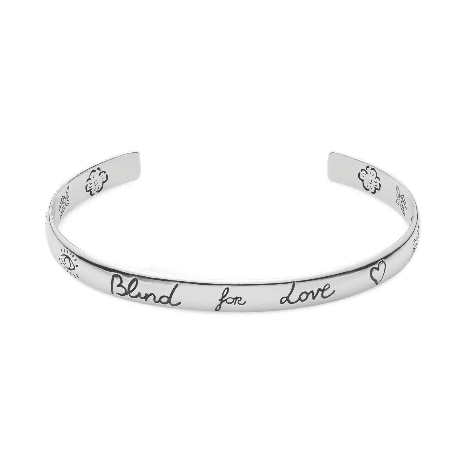 gucci blind for love bangle