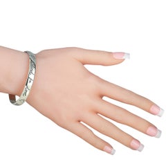 Gucci Blind For Love Sterling Silver Cuff Bracelet