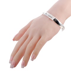 Gucci Blind for Love Sterling Silver Cuff Bracelet