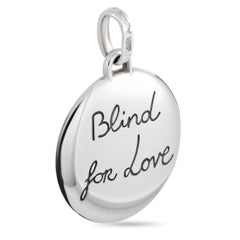 Gucci Blind for Love Sterling Silver Tiger Head Motif Charm