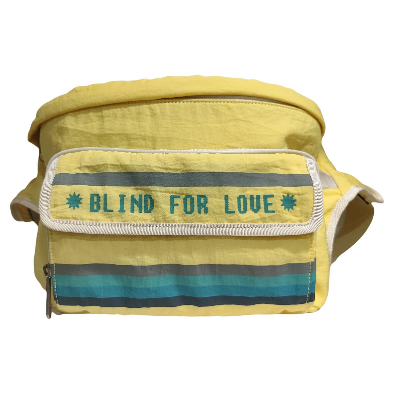 Gucci blind for love yellow Fanny pack 
