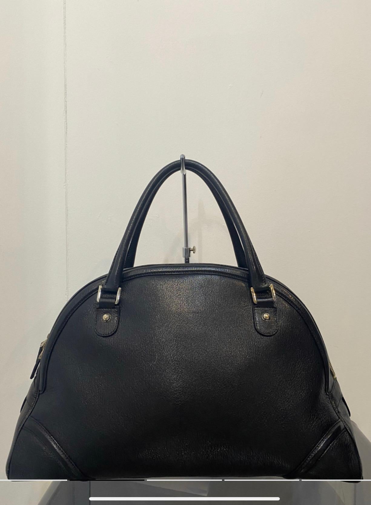 Gucci Blondie Black leather bag In Good Condition For Sale In Carnate, IT