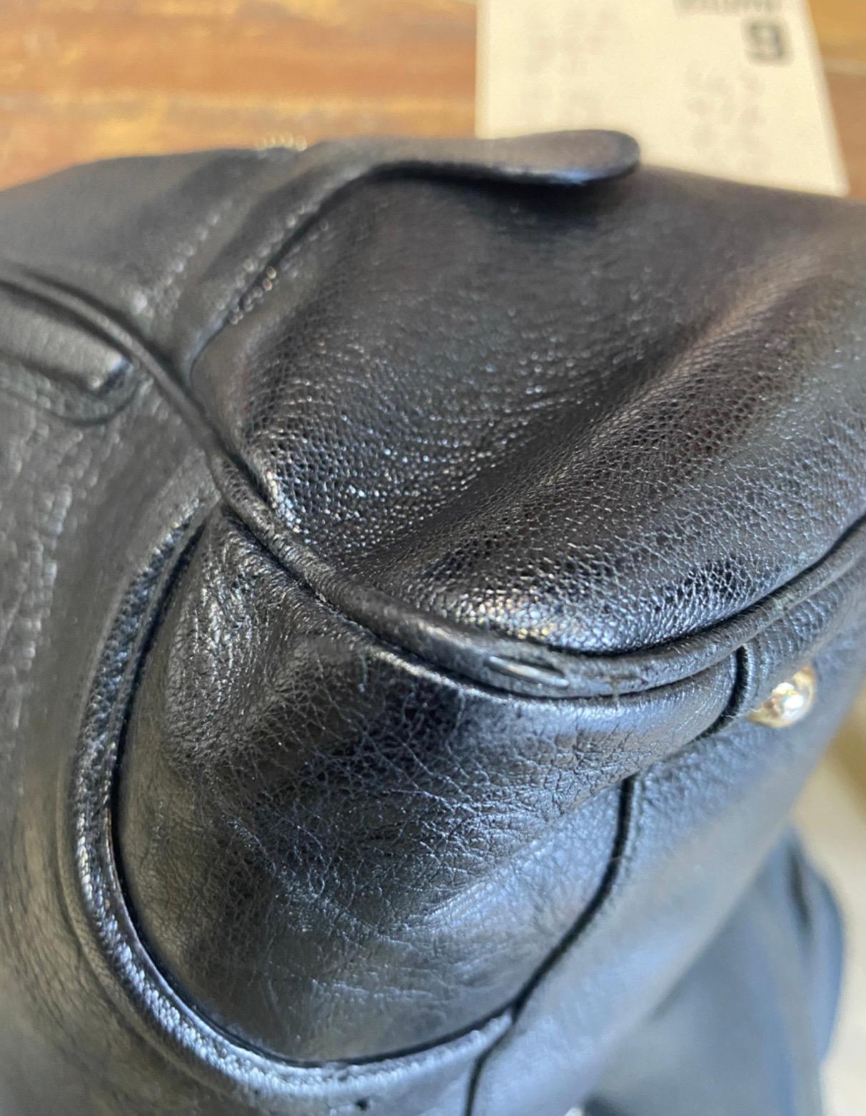 Gucci Blondie Black leather bag 2