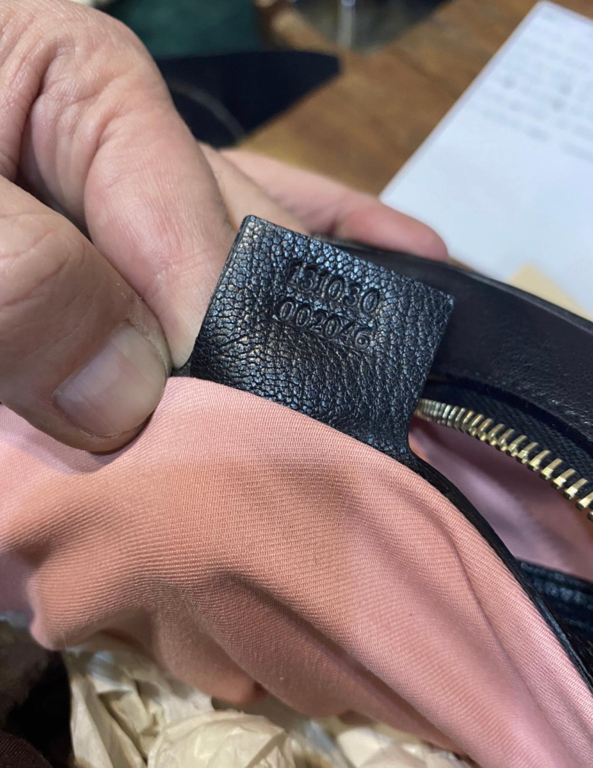 Gucci Blondie Black leather bag 3