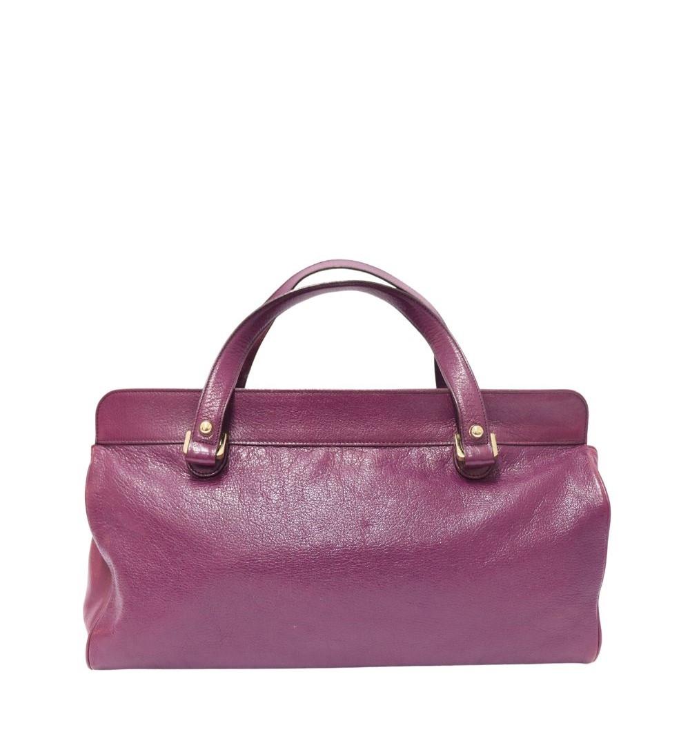 Gucci Blondie Leather Satchel In Good Condition In Amman, JO