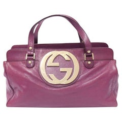 Used Gucci Blondie Leather Satchel
