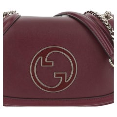 Gucci Blondie Shoulder Bag — Burgundy