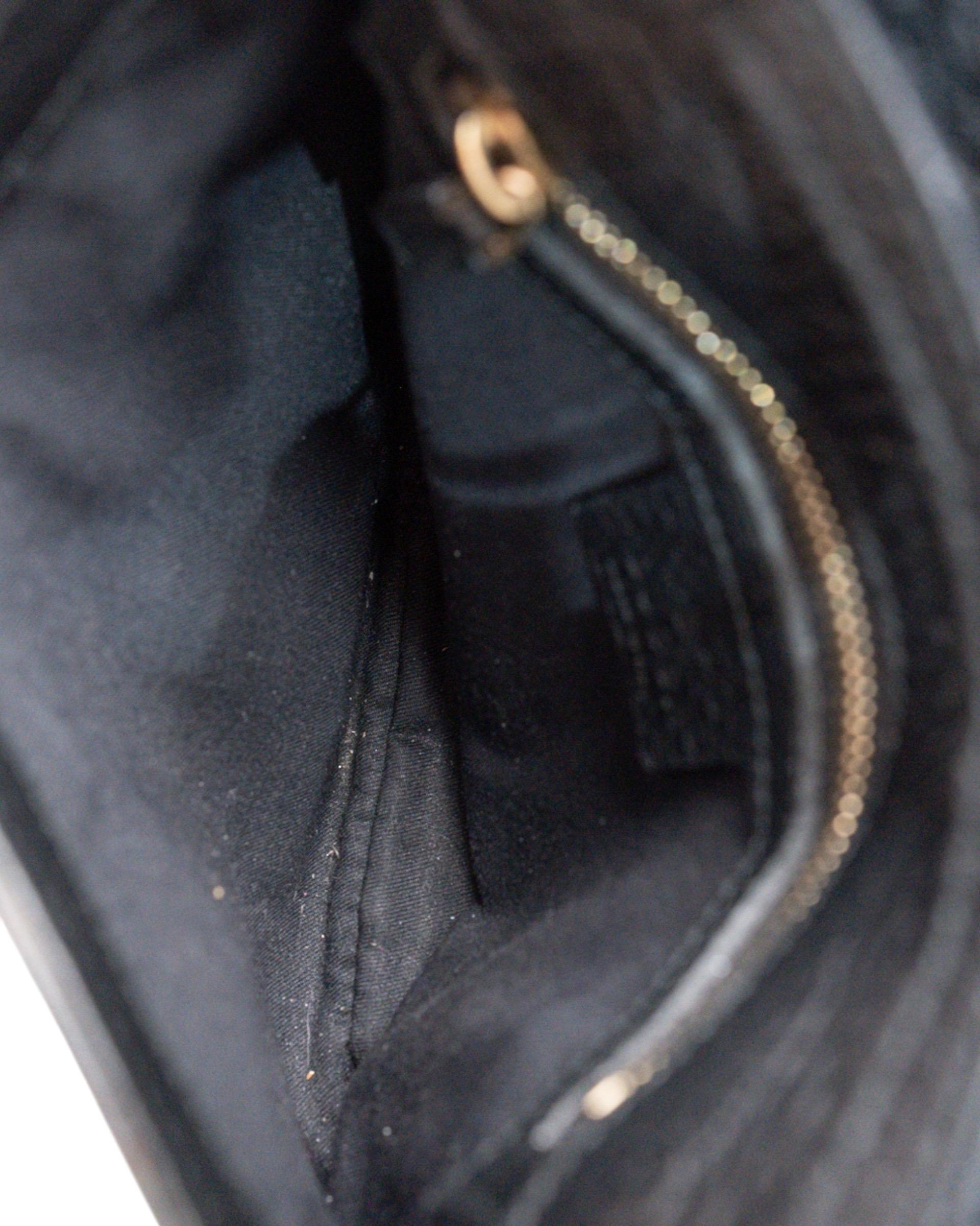 Gucci Blondie Small Web Pelle Nera Tracolla 9