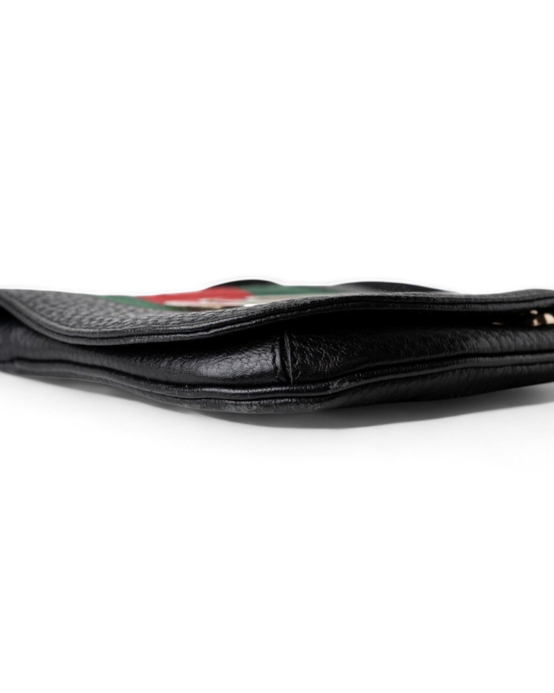 Gucci Blondie Small Web Pelle Nera Tracolla 1