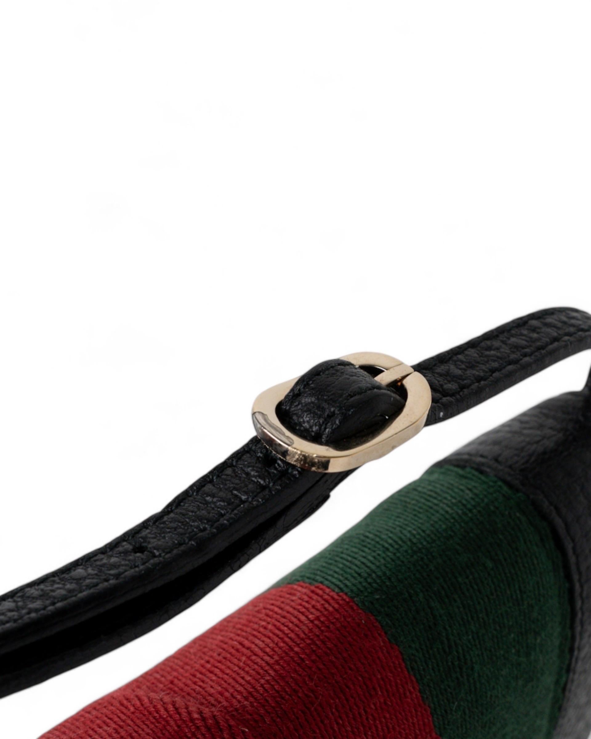 Gucci Blondie Small Web Pelle Nera Tracolla 4