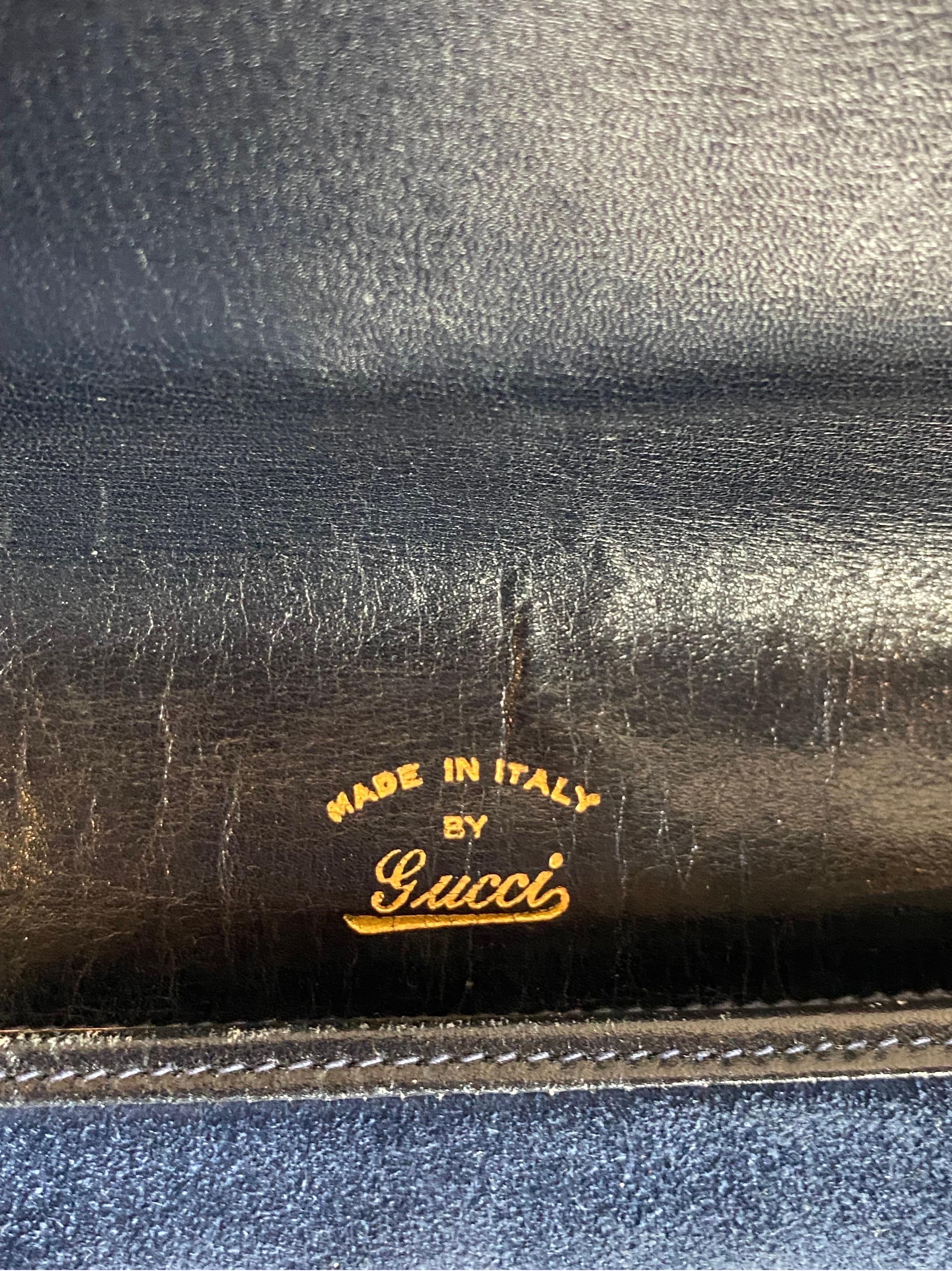 Gucci Blondie vintage ‘70 in blue suede 5