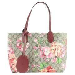 Gucci Blooms Supreme GG Reversible Tote Floral Flower 1G1213