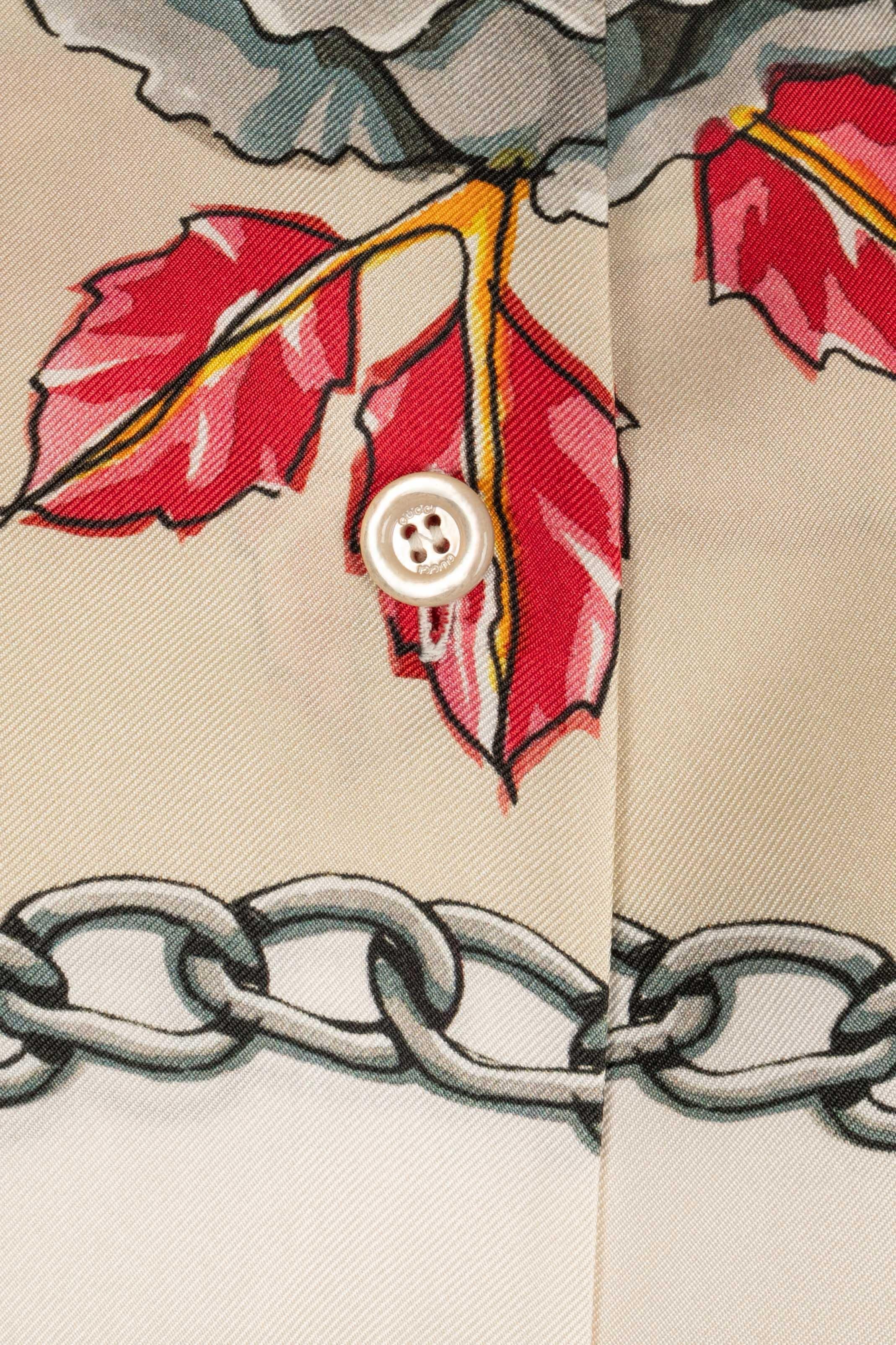 Beige Gucci blouse Winter 2018 For Sale