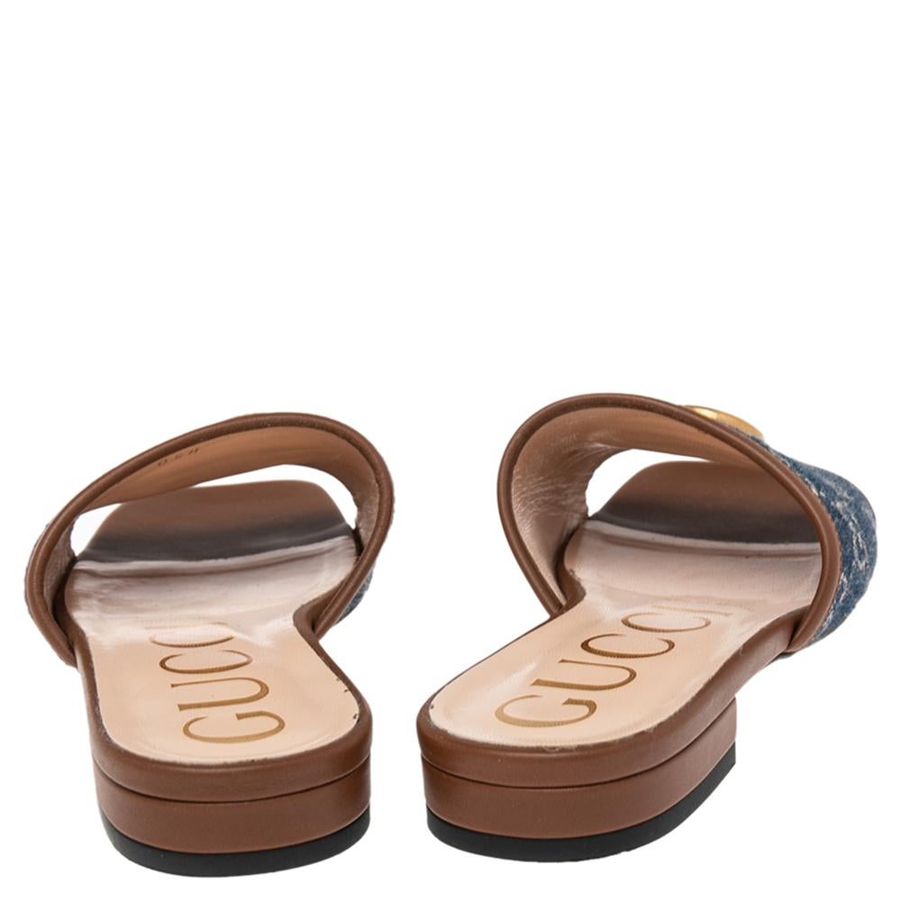 gucci double g slide sandal