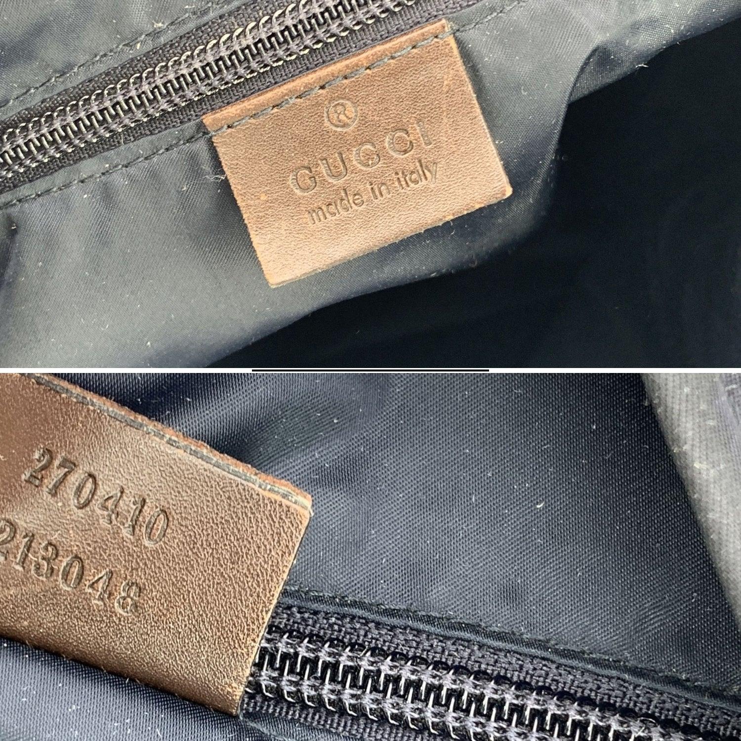 Gucci Blue Diamond Nylon Canvas Crossbody Messenger Bag For Sale 1