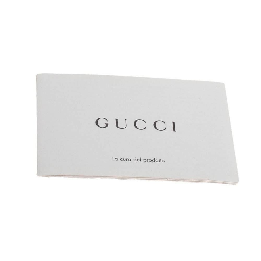 Gucci Blue Floral Print Leather Mini Web Sylvie Top Handle Bag In Good Condition In Dubai, Al Qouz 2
