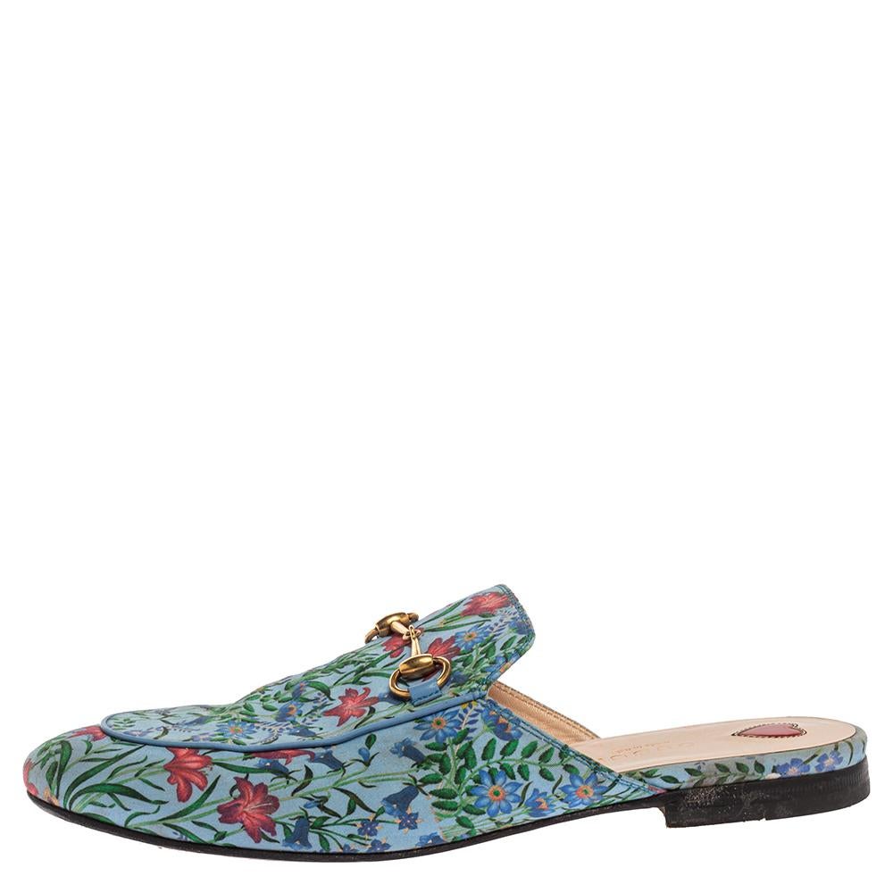 Satin Princetown Mules Size 38 at 1stDibs