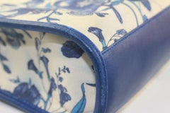 Gucci Blue Fora Flap Bag Floral Flowers 6GK1129K