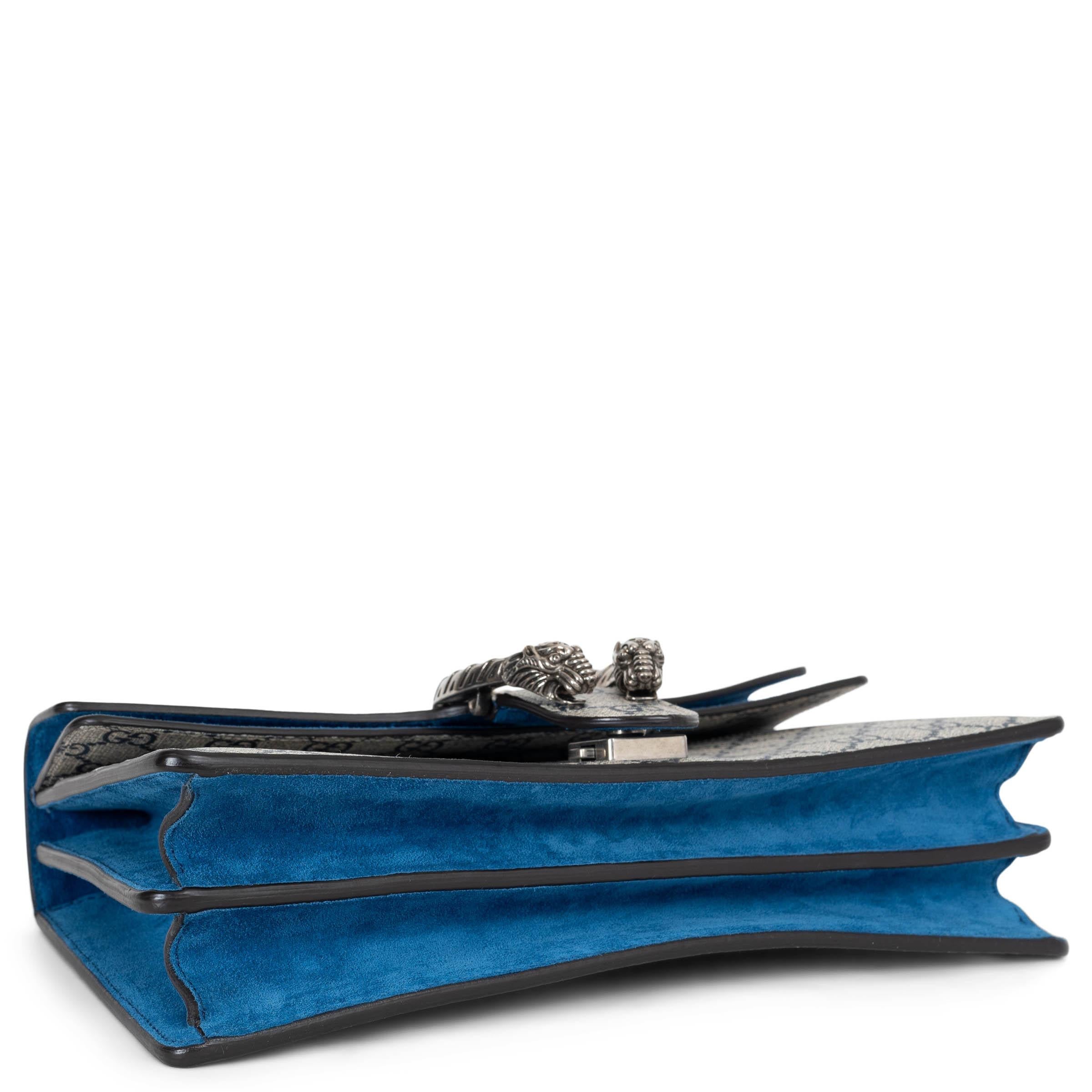 Women's GUCCI blue GG BLOOMS SUPREME DIONYSUS SMALL Shoulder Bag For Sale