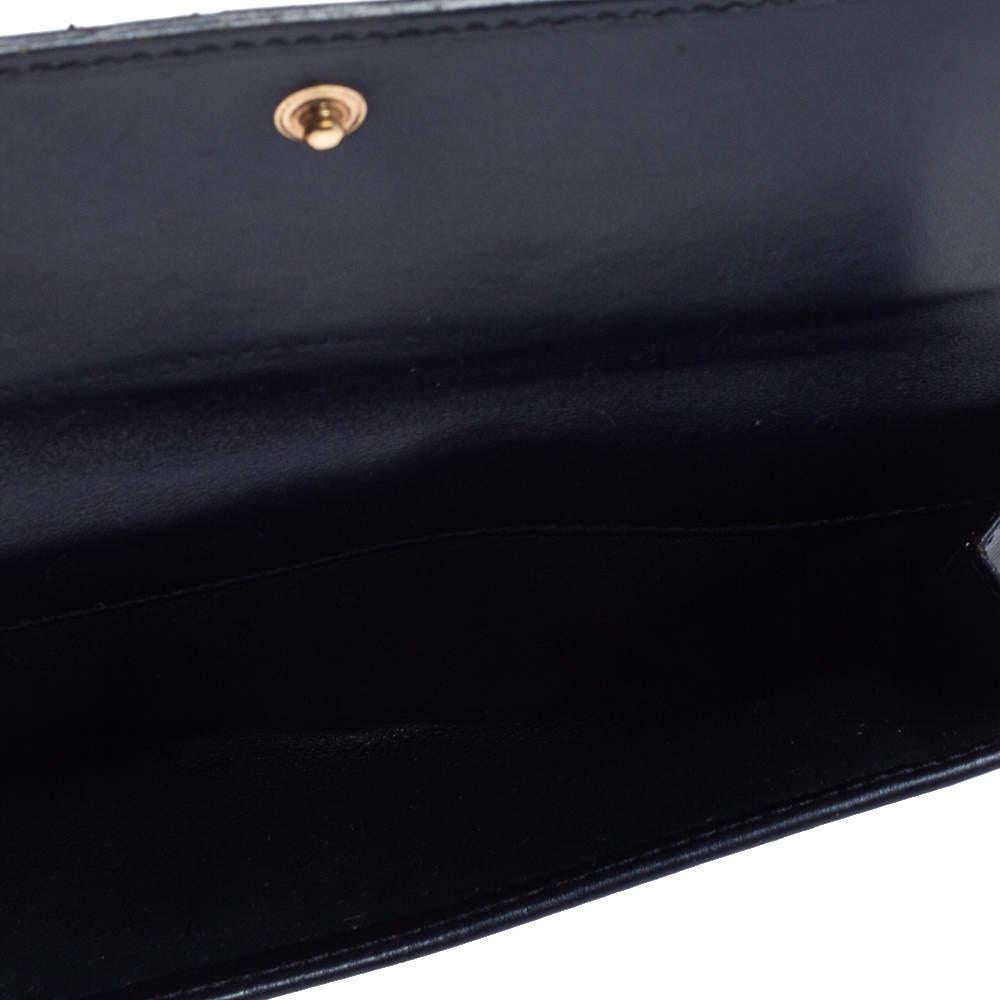 Gucci Blue GG Imprime Canvas Continental Wallet 3