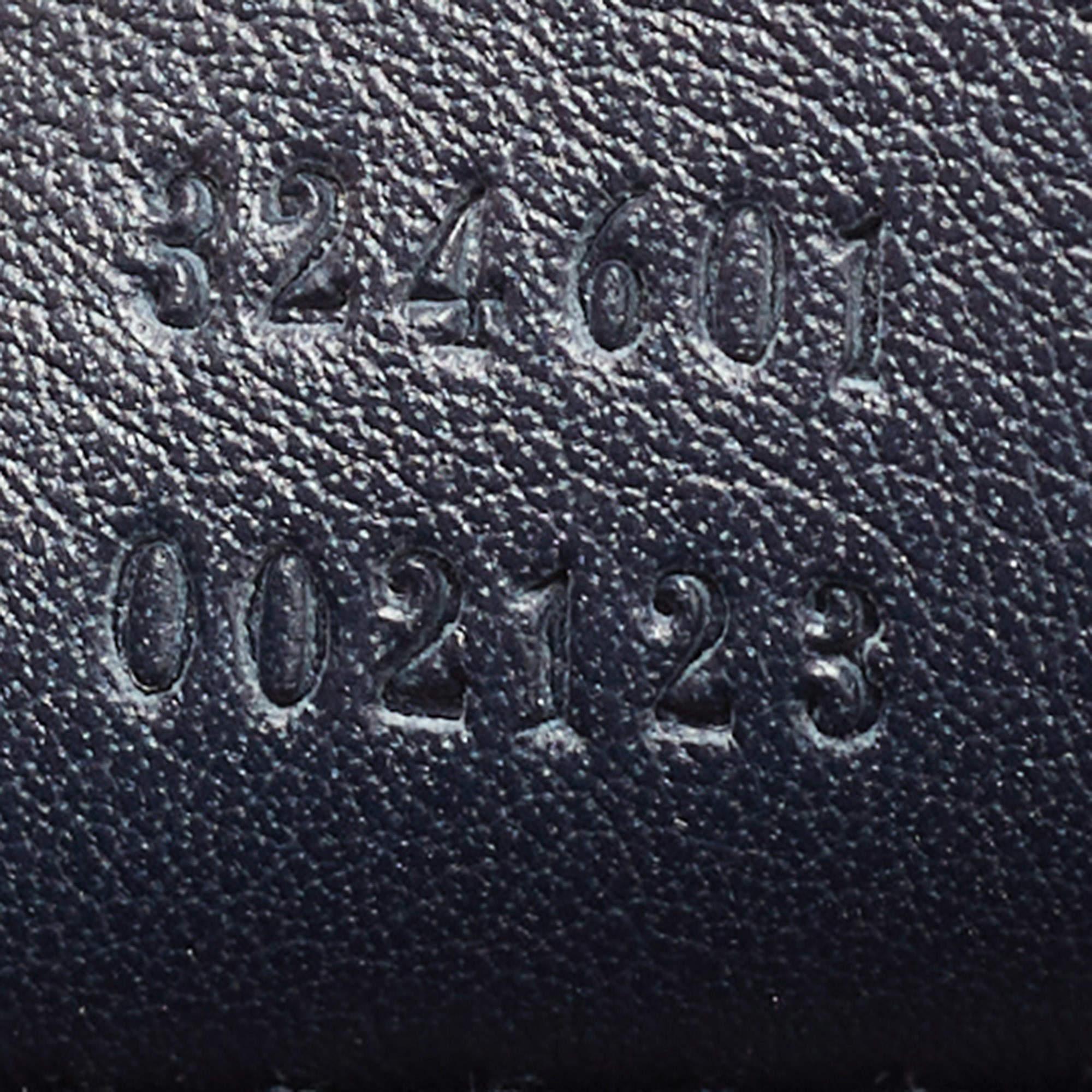 Gucci Blue GG Nylon Messenger Diaper Bag 4