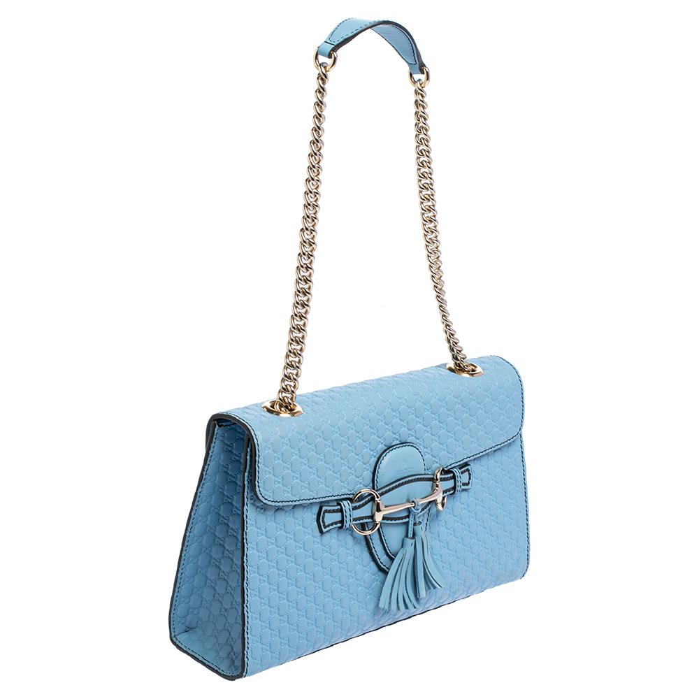 gucci blue handbags