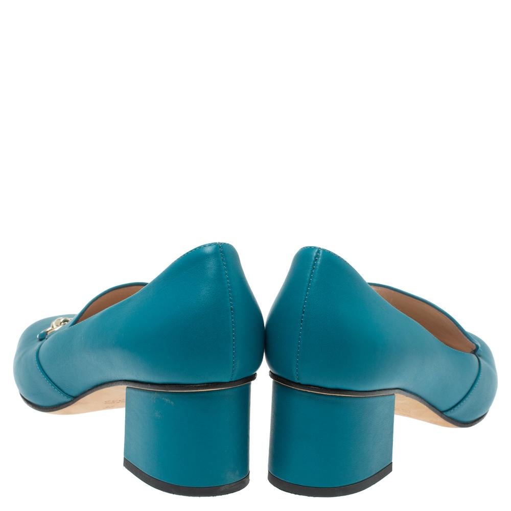 gucci blue heels