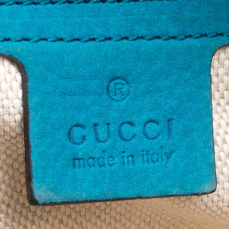 Gucci Blue Leather Medium Soho Chain Shoulder Bag 4