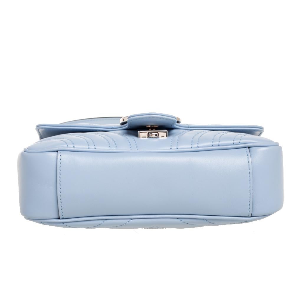 gucci marmont small blue