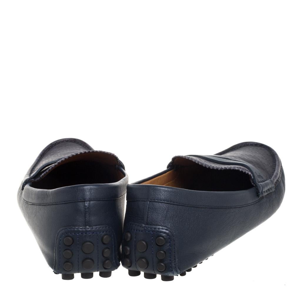 blue gucci loafers