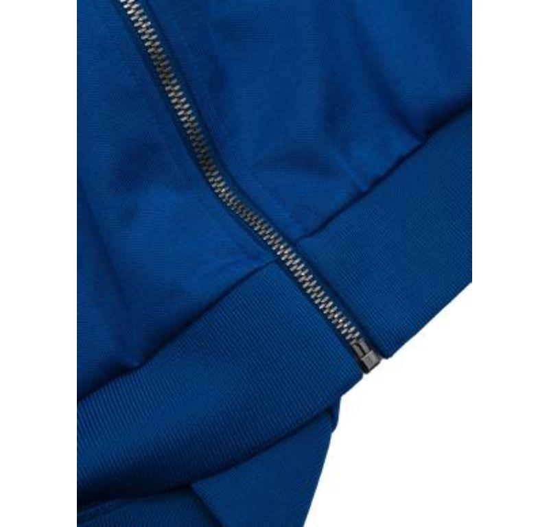Gucci Blue Logo Side Stripe Track Jacket with Poppers 4