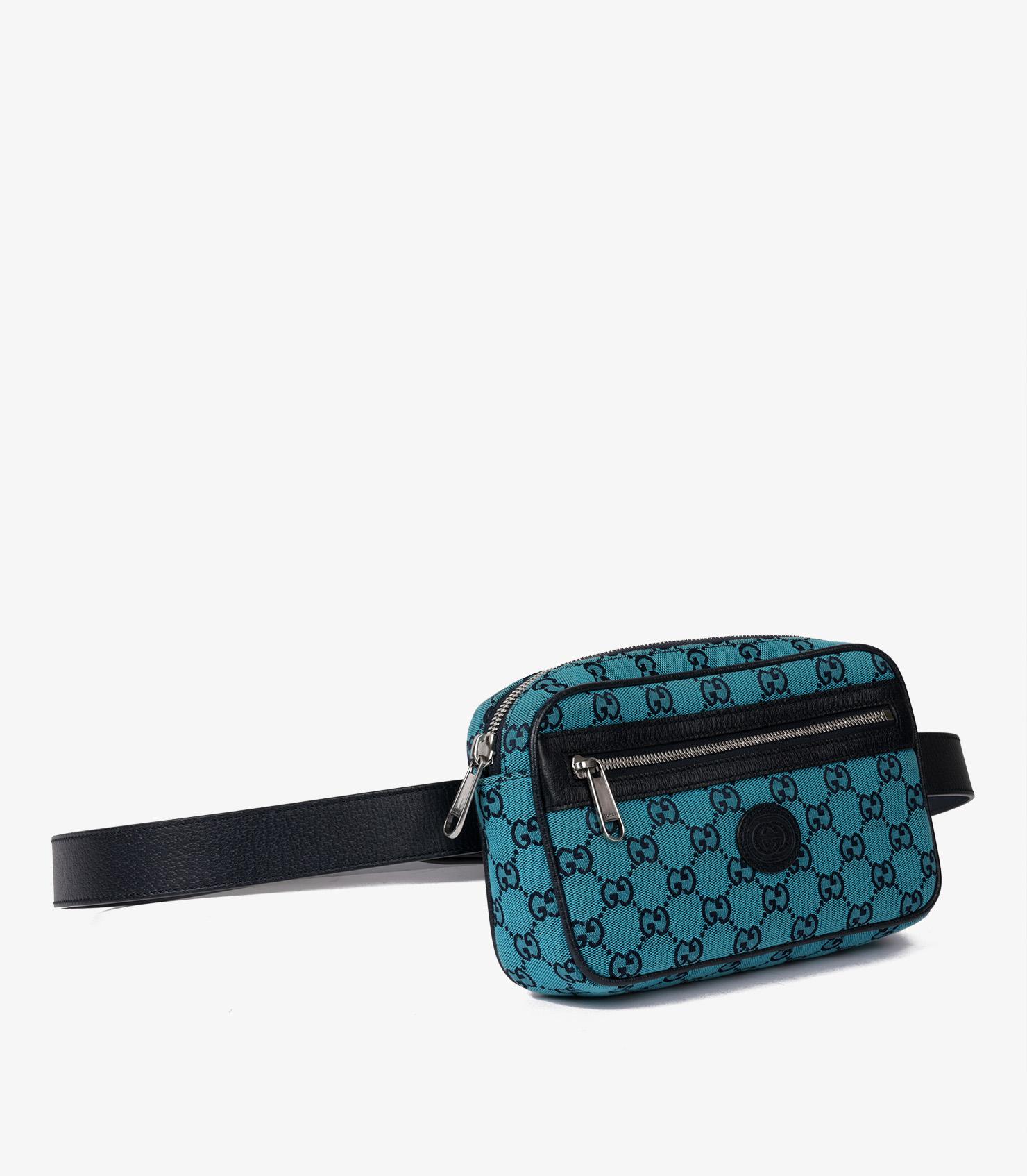 Gucci Blue Monogram Canvas & Navy Calfskin Leather GG Belt Bag

Brand- Gucci
Model- GG Belt Bag
Product Type- Belt Bag
Serial Number- 6.*********
Age- Circa 2023
Accompanied By- Gucci Dust Bag
Colour- Blue
Hardware- Silver
Material(s)- Canvas,