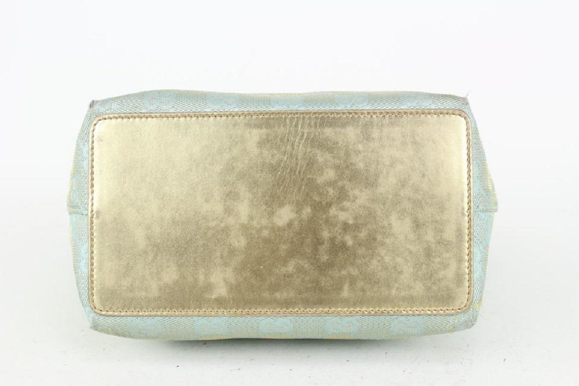 Gucci Blaue Monogrammierte GG Eclipse Tote Bag 68ggs723 im Angebot 3