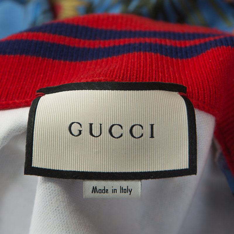 gucci blue windbreaker