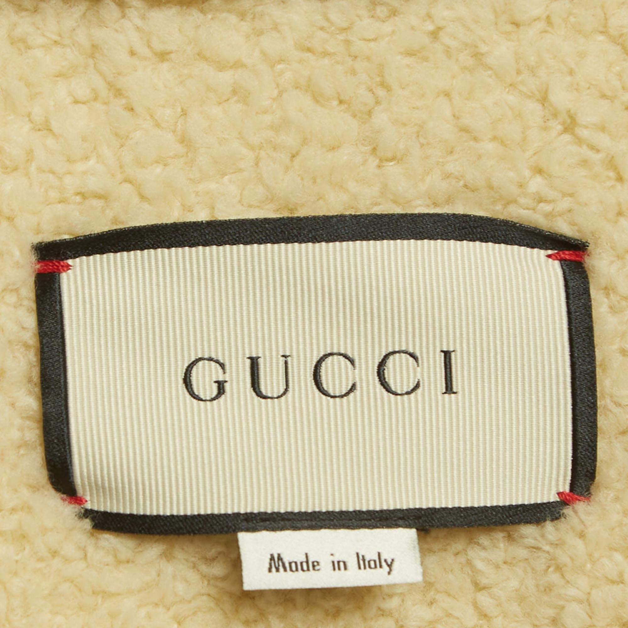 Blaue bestickte Denim-Jacke von Gucci mit Paramount Pictures S 3