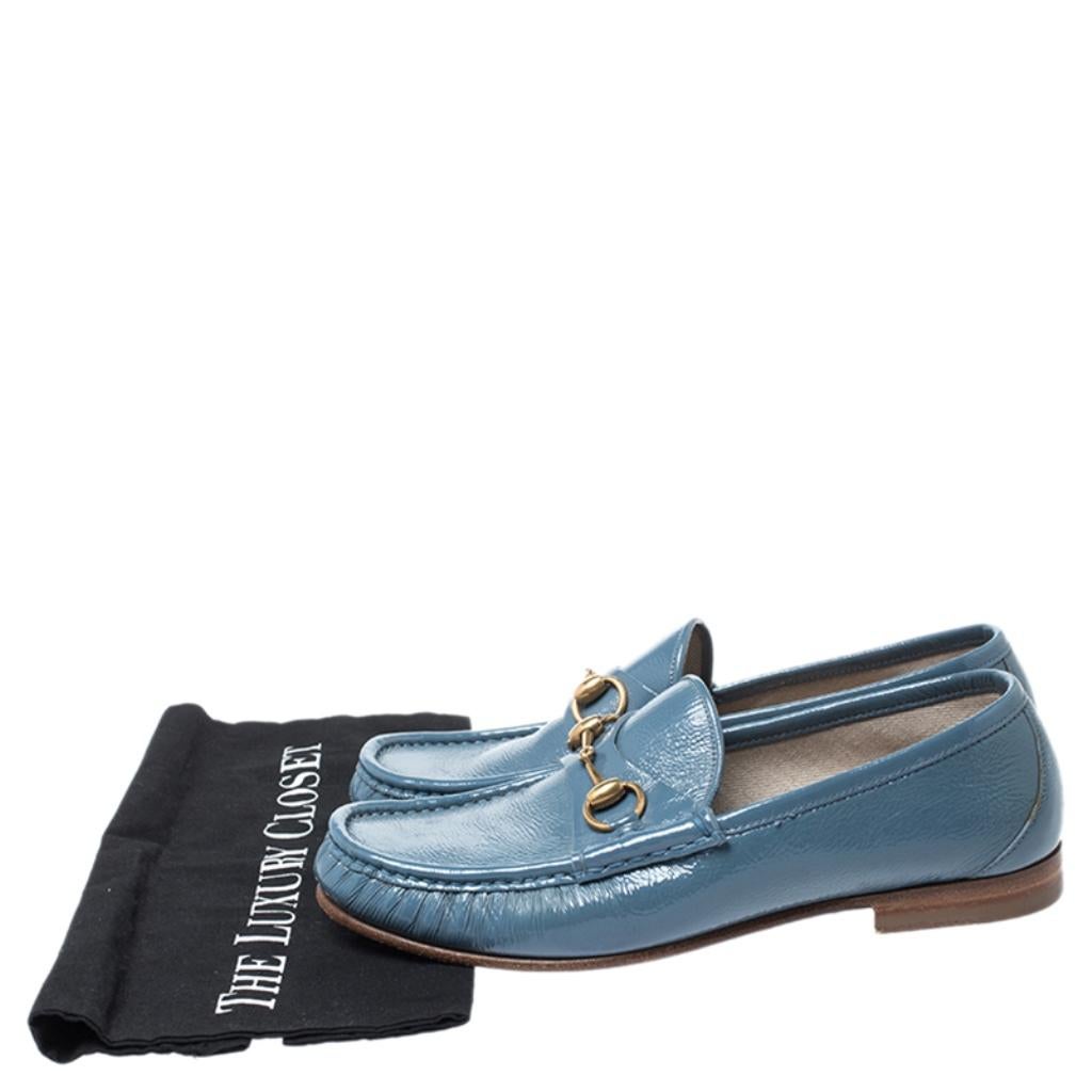 mens gucci patent leather loafers