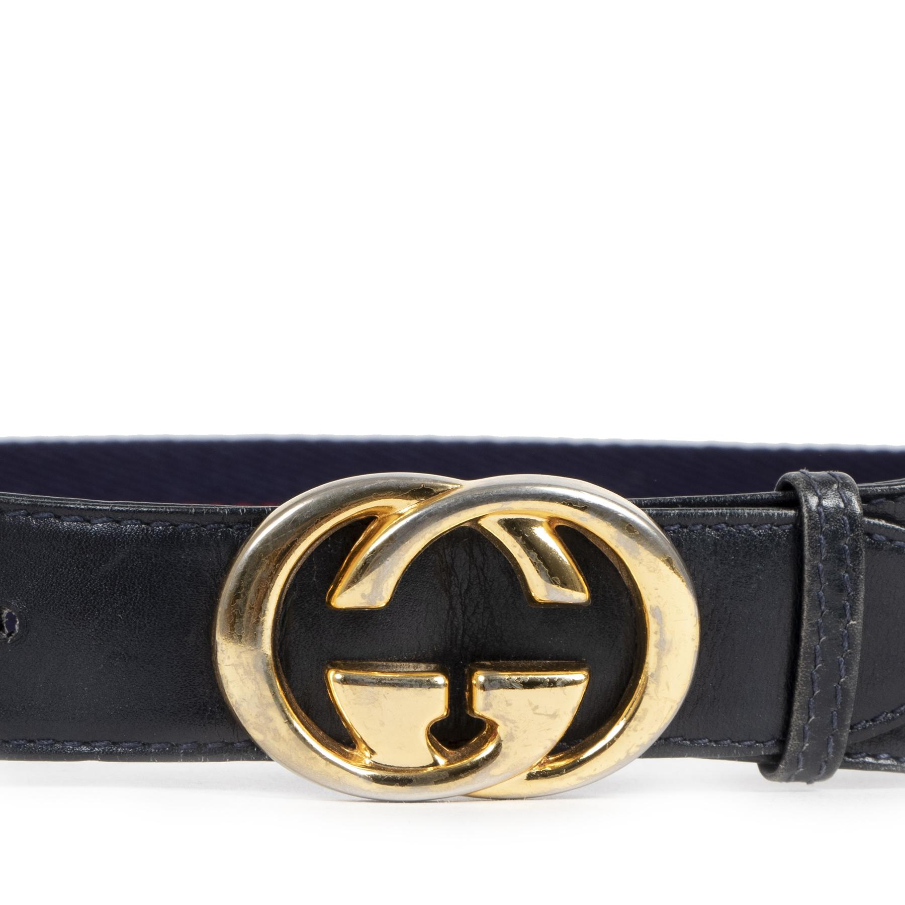 Good preloved condition

Gucci Blue Red Web Belt GG Buckle

This iconic Gucci belt is crafted in red and blue web and features the gold-toned interlocking G belt buckle. Style this belt with blue jeans and a white tee for a casual look. It's the
