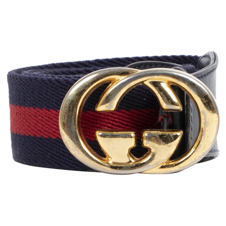 Springplank Systematisch Opname Gucci Blue Red Web Belt GG Buck at 1stDibs | blue and red gucci belt, blue  red gucci belt, gucci web belt