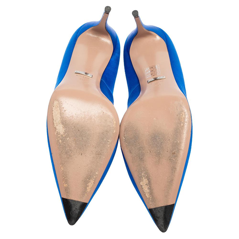 gucci blue heels