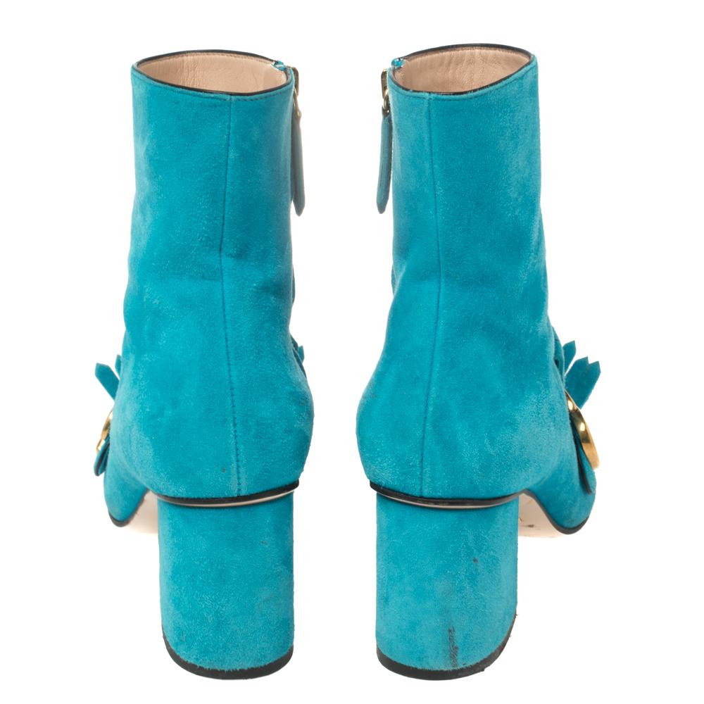 gucci blue boots