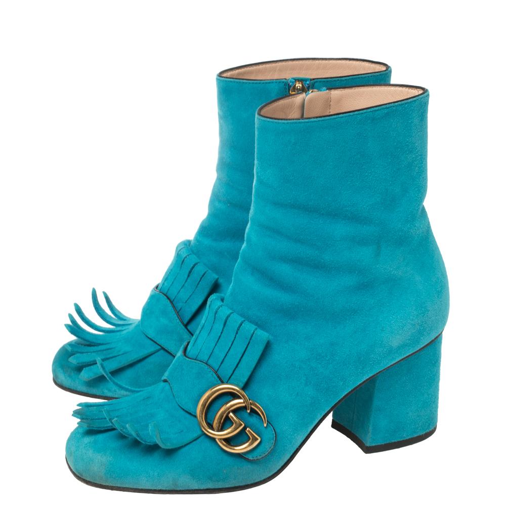 gucci marmont ankle boots