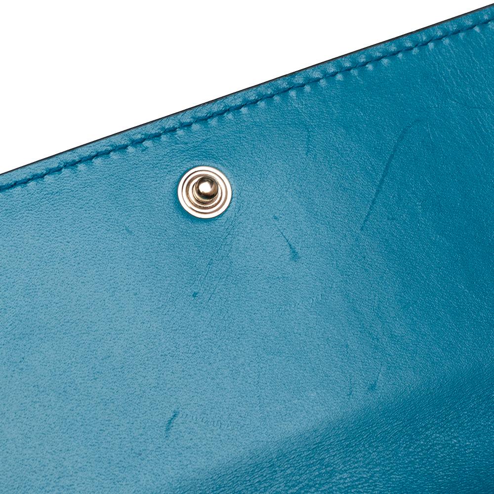 gucci blue wallet