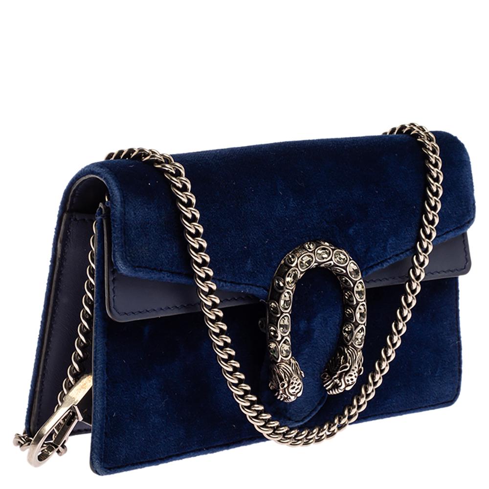 gucci dionysus blue velvet