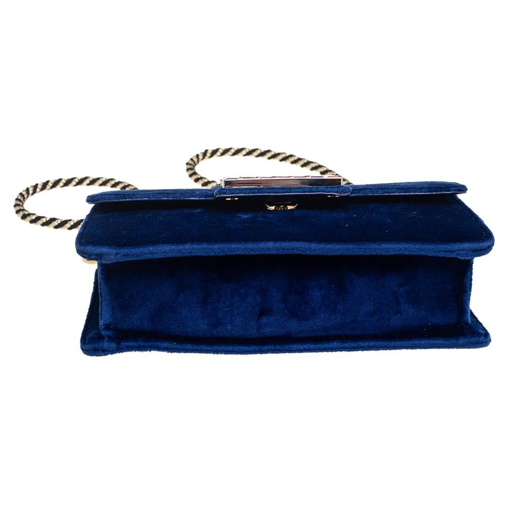 blue velvet bags
