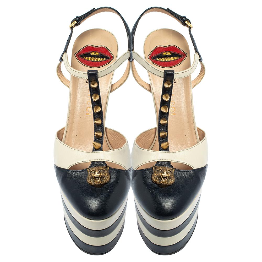 cream gucci sandals